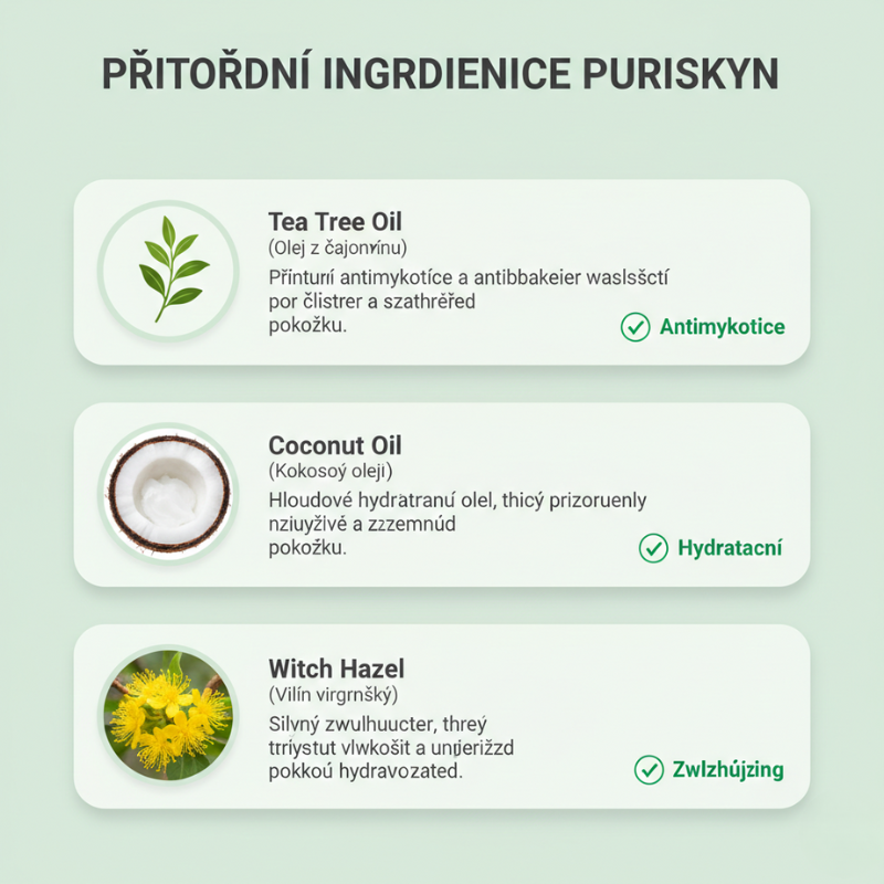 Antimikrobiální - mýdlo na zmírnění problémů